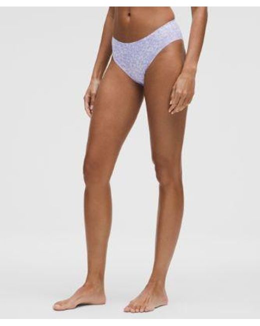 lululemon athletica White Invisiwear Mid-rise Bikini Underwear 3 Pack