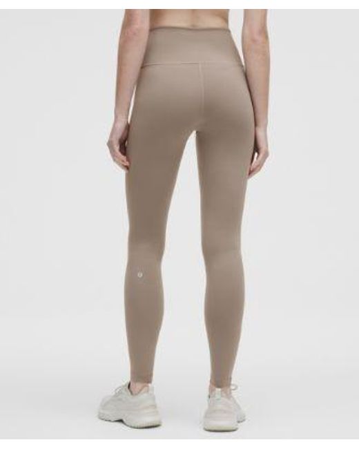 lululemon athletica Natural – Wunder Train High-Rise Tight Leggings – 28" – /Khaki – Size 4
