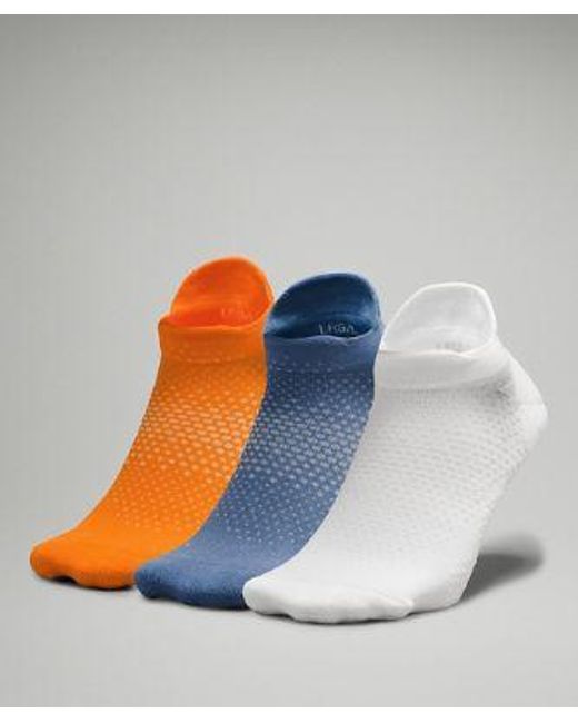 lululemon athletica Blue – Macropillow Tab Running Socks Medium Cushioning 3 Pack – // – for men