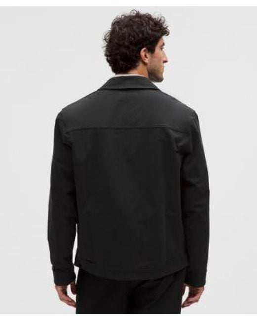 lululemon athletica Black – Versatwill Button-Up Jacket – – Size Small for men