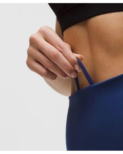 lululemon athletica Blue Wunder Train High-Rise Tight With Pockets 25"