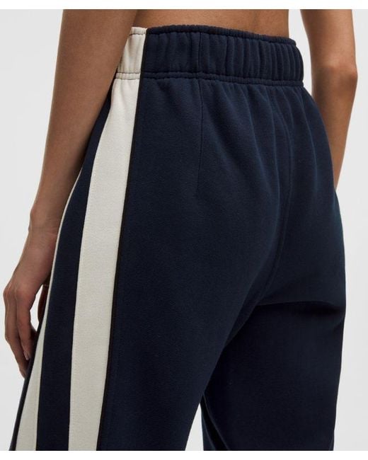 lululemon athletica Blue – Steady State Classic-Fit Jogger Stripe – – Size Large