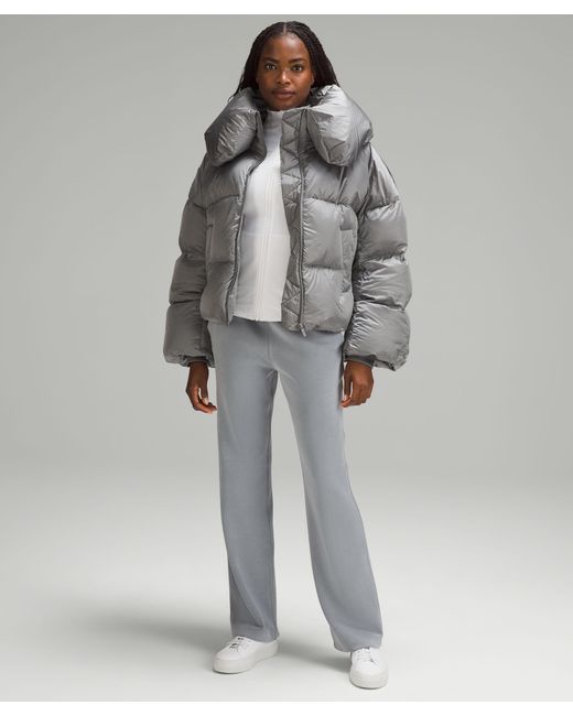 lululemon athletica Down-filled Puffer Jacket in Gray