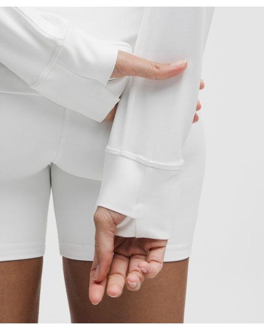 lululemon athletica White – Define Hooded Jacket Nulu – – Size 4