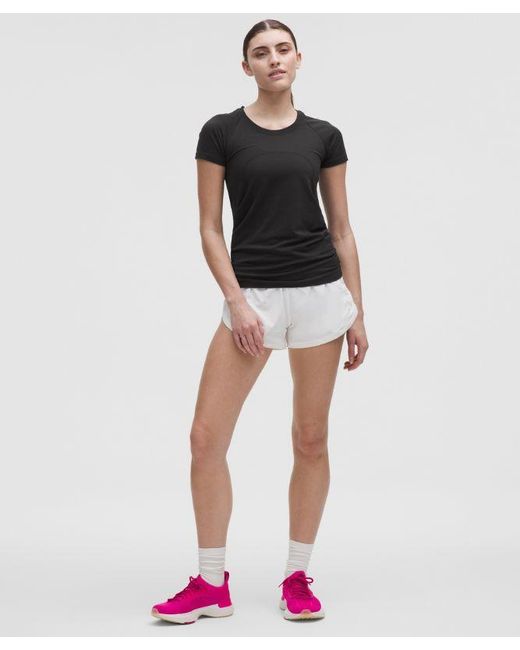 lululemon athletica Black Swiftly Tech Short Sleeve 2.0 Top
