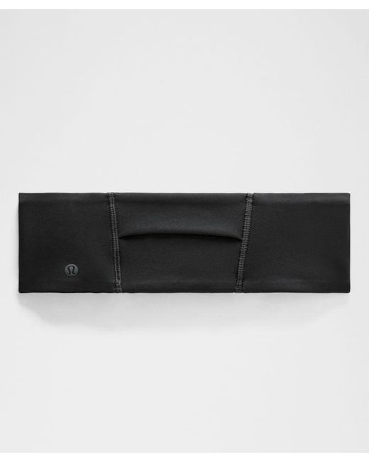lululemon athletica Black – Fast And Free Ear Warmer –