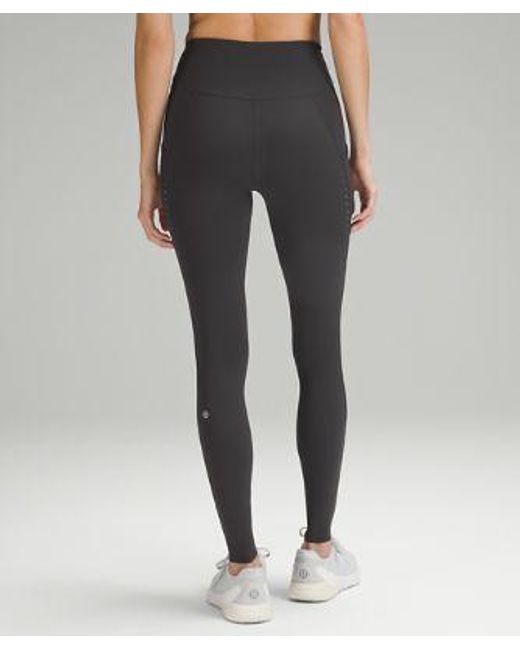 lululemon athletica Gray Fast And Free High-rise Tight 28" Pockets Updated