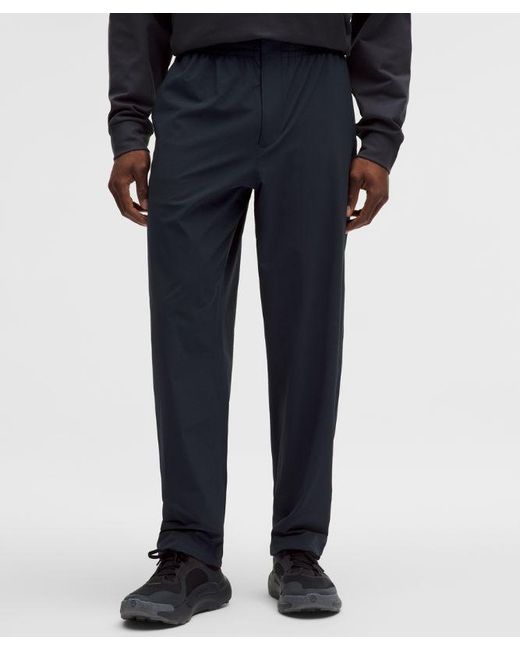 lululemon athletica Blue Zero Tucks Ripstop Relaxed-Fit Pant for men