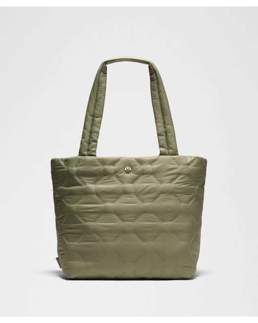 lululemon Women's Green Quilty Pleasures Tote Bag lululemon Women's Green Quilty Pleasures Tote Bag