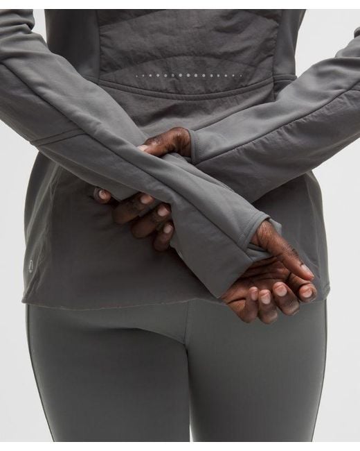 lululemon athletica Gray Another Mile Jacket