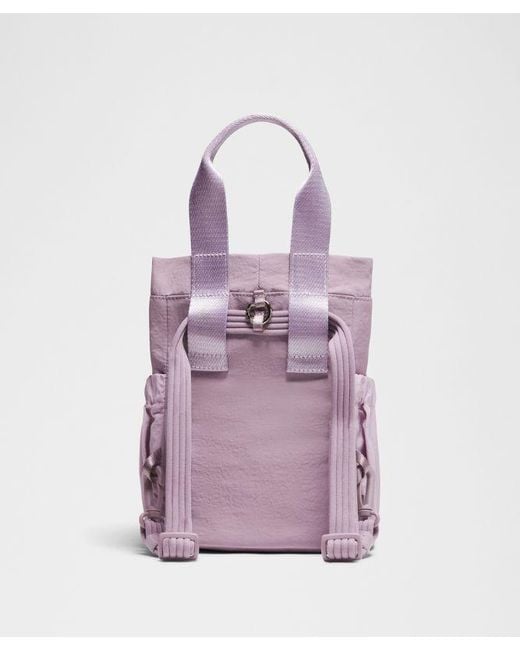 lululemon athletica Purple Convertible Drawstring Bucket Bag Mini 5L