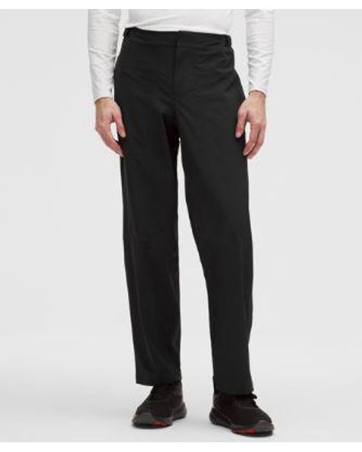 lululemon athletica Black Waterproof Golf Pant for men