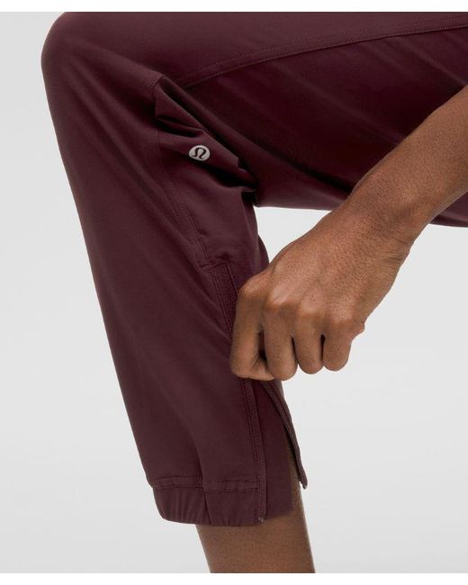 lululemon athletica Red Adapted State High-Rise Joggers Full Length