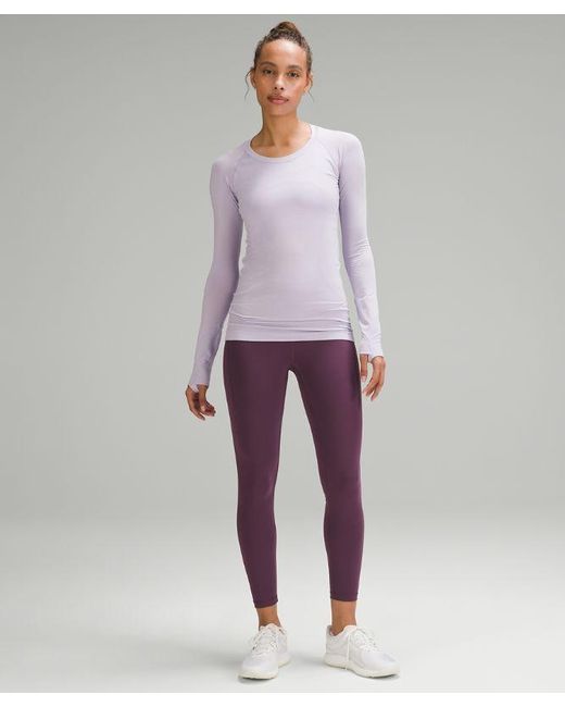 lululemon athletica Purple Swiftly Tech Long-sleeve Shirt 2.0