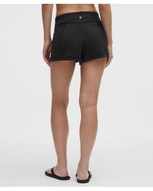 lululemon athletica Black – Define Micro Shorts Luon – – Size Medium