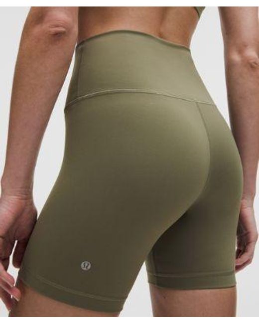 lululemon athletica Natural – Wunder Train High-Rise Shorts – 6" – – Size 4