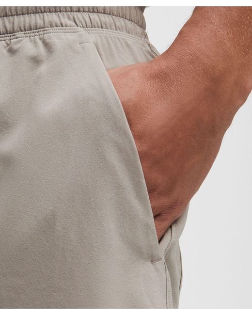 lululemon athletica White Pace Breaker Lined Short 5" for men