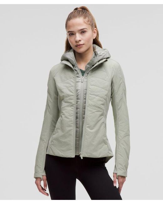 lululemon athletica Gray Another Mile Jacket