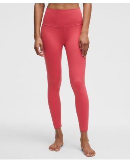 lululemon athletica Red Align High-Rise Pant 25"