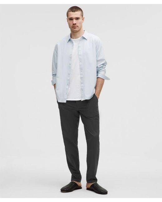 lululemon athletica Gray Abc Warpstreme Slim-Fit Pull-On Pant for men