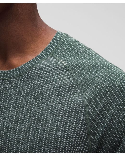 lululemon athletica Green – Metal Vent Tech Short-Sleeve Shirt – – Size Small for men