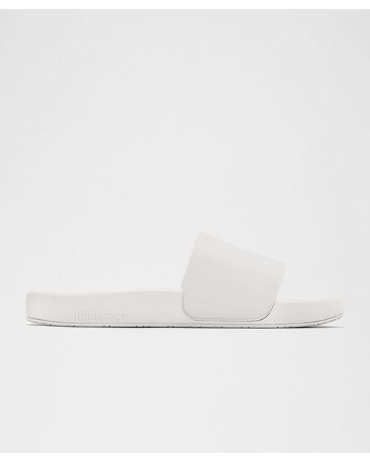 lululemon athletica White Restfeel Slide