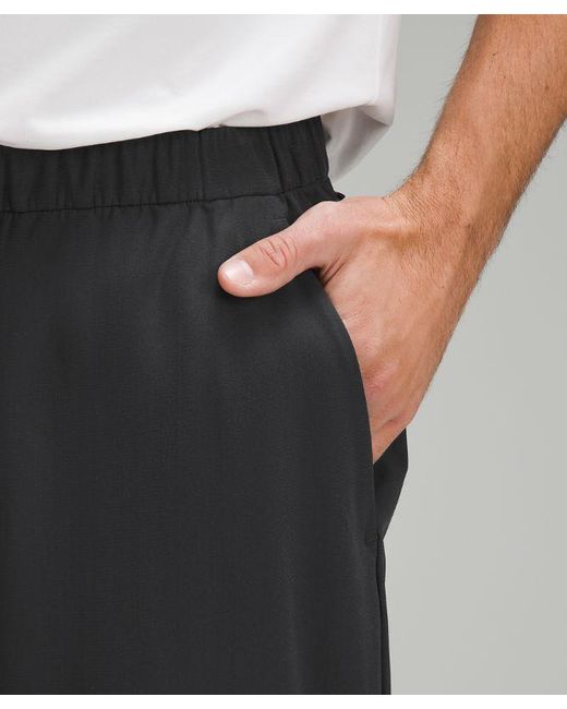 lululemon athletica Gray Abc Warpstreme Pull-on Trousers Regular - Color Black - Size L for men