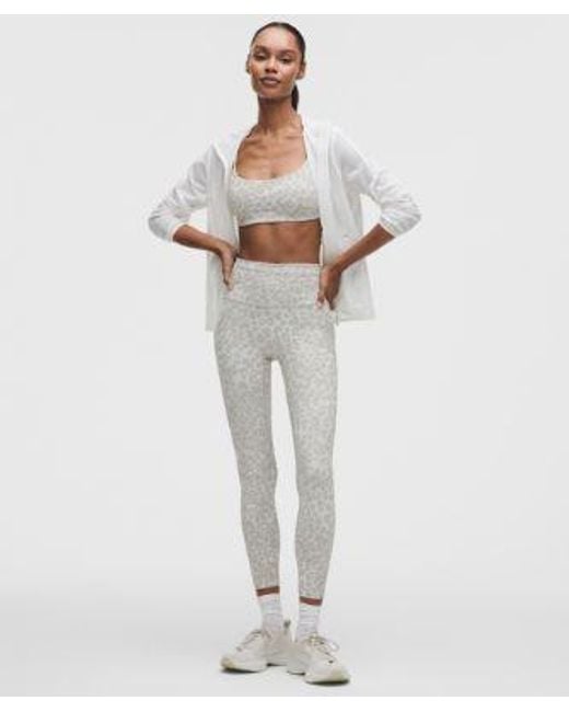 lululemon athletica White – Wunder Train No Line High-Rise Tight Leggings – 25" – – Size 4