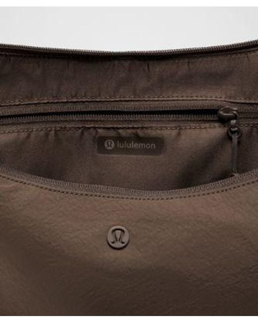 lululemon athletica Brown Large Slouchy Sling Bag 13L