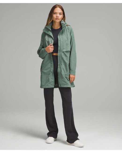 lululemon athletica Green Always Effortless Long Jacket