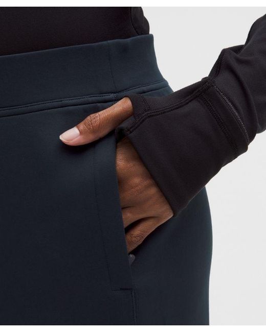 lululemon athletica Blue – Adapted State Thermal High-Rise Joggers – – Size 4