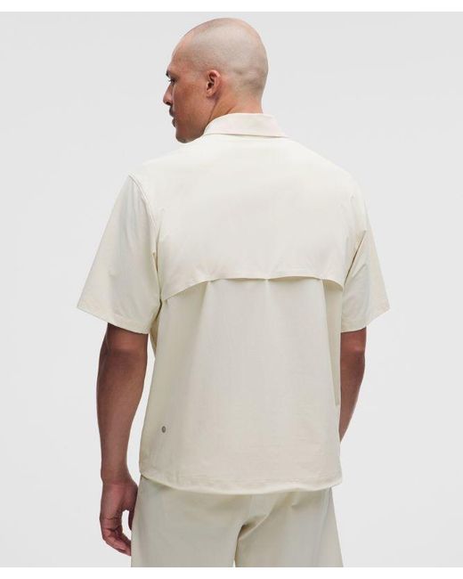 lululemon athletica White – Water-Repellent Golf Pullover – – Size Large for men