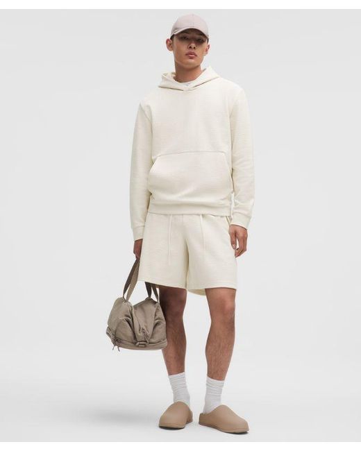 lululemon athletica Natural Textured Spacer Hoodie for men