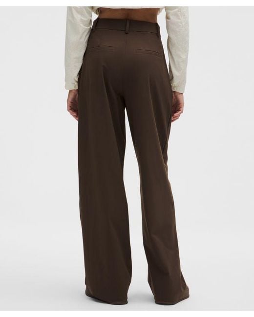 lululemon athletica White – Daydrift High-Rise Wide-Leg Trousers Regular – –