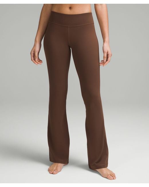 lululemon athletica Align Low-rise Flared Pants - 32.5 - Color Brown -  Size 12