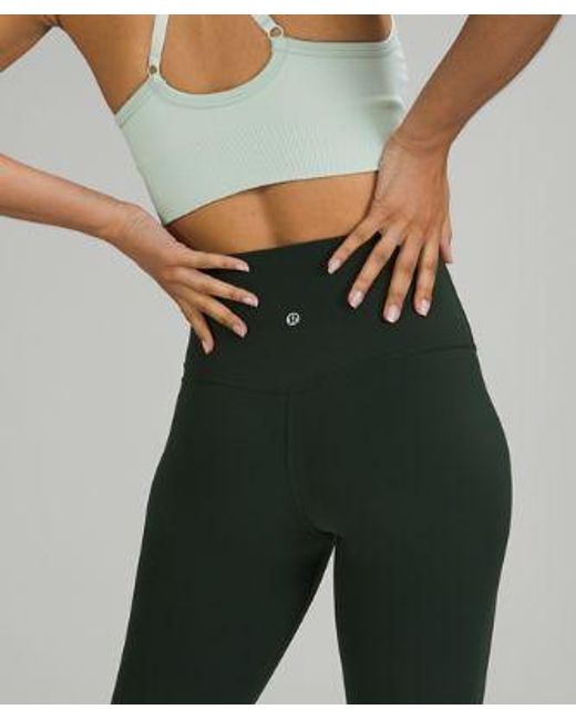 lululemon athletica Green – Align High-Rise Crop Leggings – 23" – – Size 4