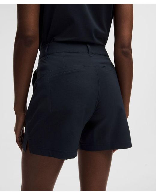 lululemon athletica Blue Stretch Twill Golf Short 5"