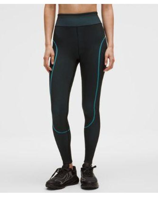 lululemon athletica White – Seamless High-Rise Training Tight Leggings Slnsh Collection – 28" – – Size 4
