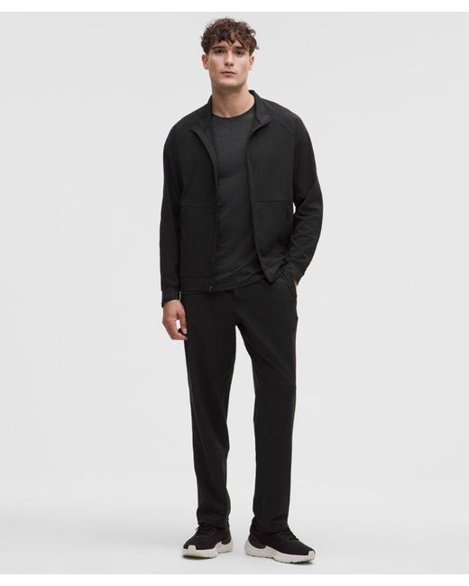 lululemon athletica Black Pace Breaker Luxtreme Track Jacket for men