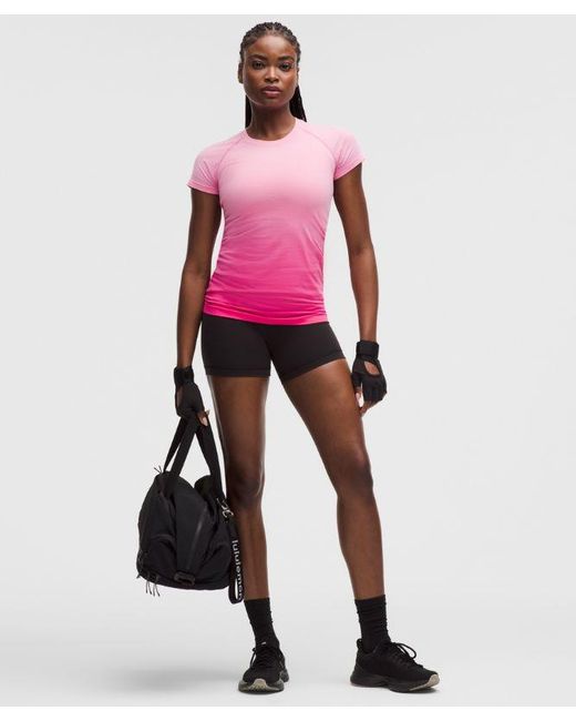 lululemon athletica Pink Swiftly Tech Short-Sleeve Shirt 2