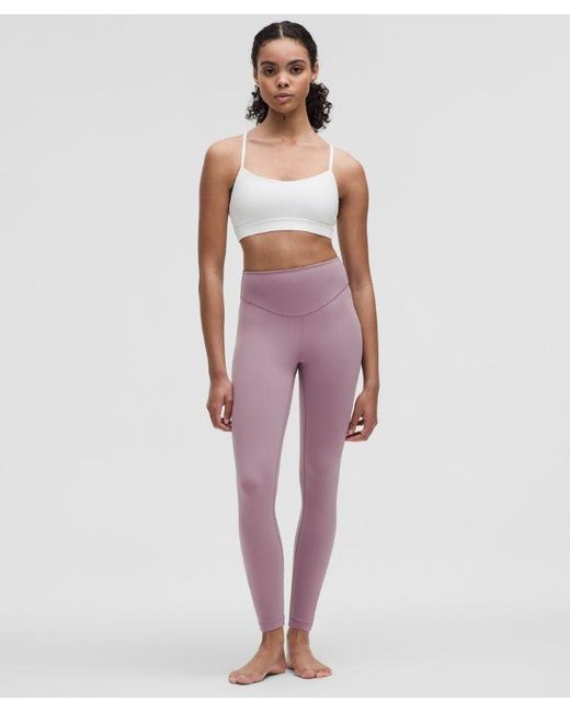 lululemon athletica Purple Wunder Under Smoothcover High-Rise Tight 25"