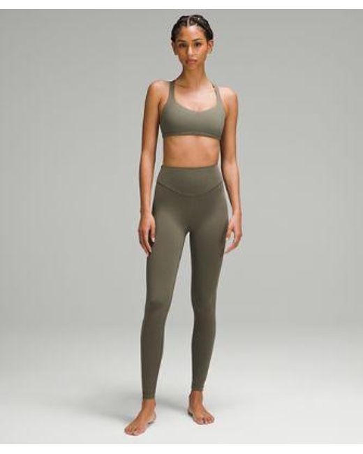 lululemon athletica Green Wunder Under Smoothcover High-Rise Tight 28"