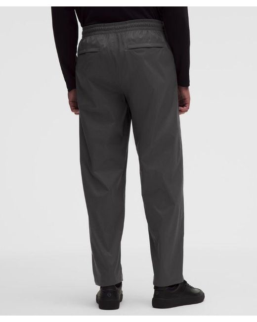 lululemon athletica Black Zero Tucks Relaxed-Fit Pant for men