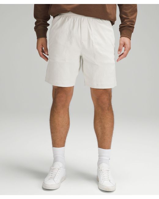 lululemon athletica White Bowline Short 8" Woven for men