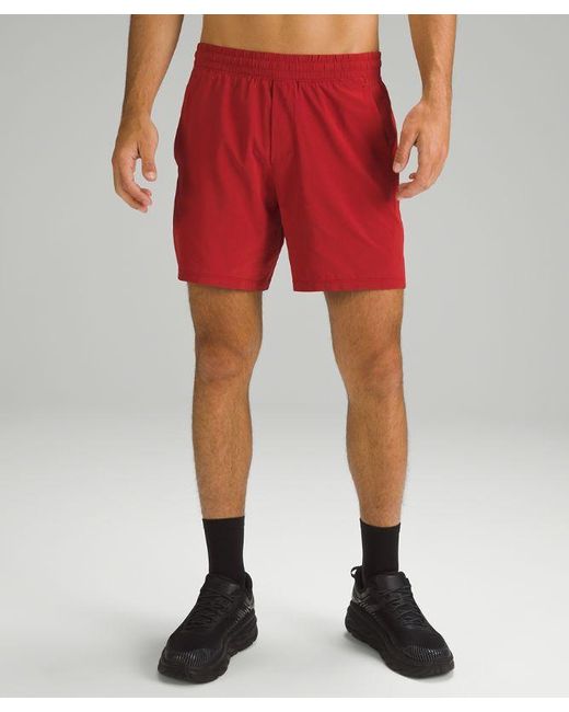 lululemon athletica Pace Breaker Linerless Shorts - 7" - Color Red - Size 3xl for men