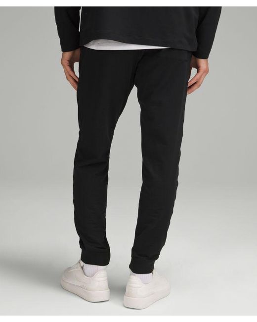 lululemon athletica Black Soft Jersey Joggers Regular for men