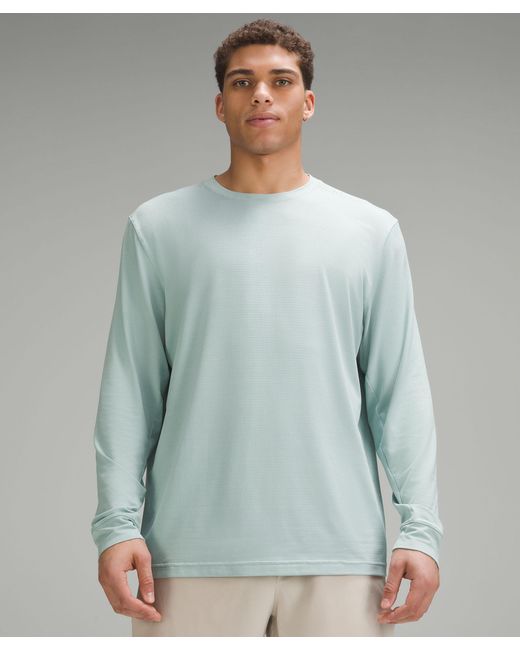 lululemon athletica Green License To Train Relaxed-fit Long-sleeve Shirt