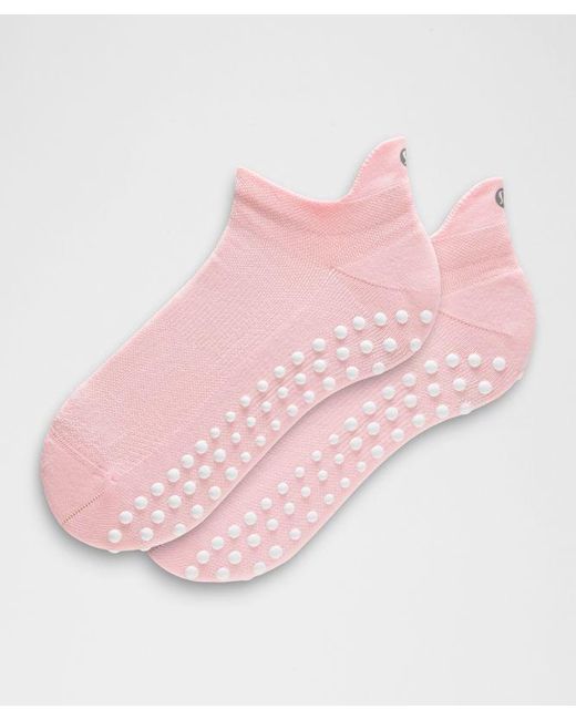 lululemon athletica Pink Find Your Balance Grip Tab Socks
