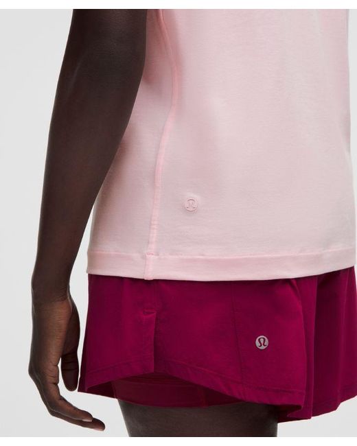 lululemon athletica Red The Classic Jersey Tee