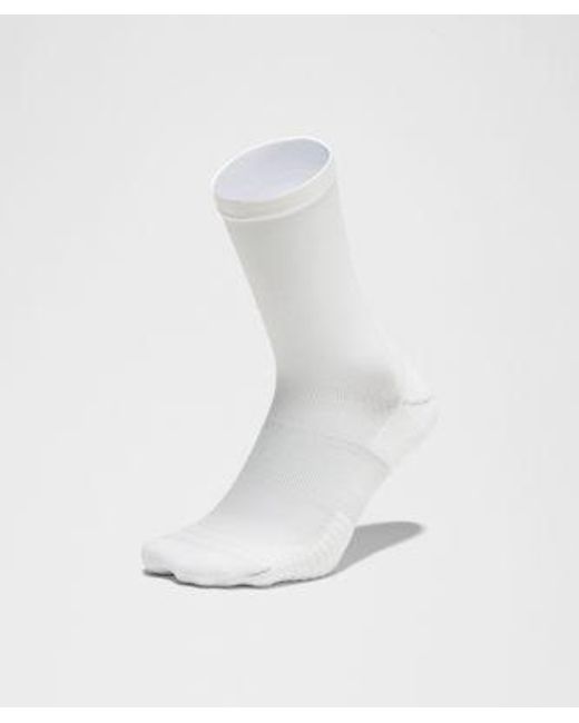 lululemon athletica White Power Stride Crew Socks